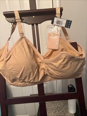 Kindred Bravely Sublime Hands-Free Pumping & Nursing Bra, Beige L-busty